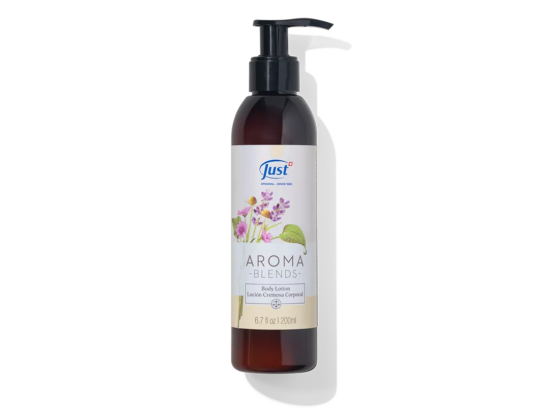 Aromablends - Loción Cremosa Corporal de Just, presentación de 200 ml