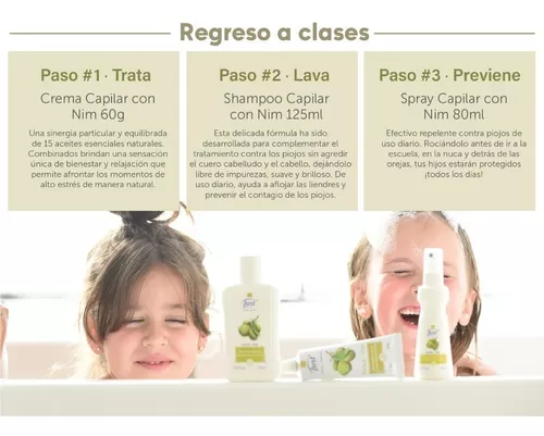 Como se usa el tratamiento de Nim Just para piojos