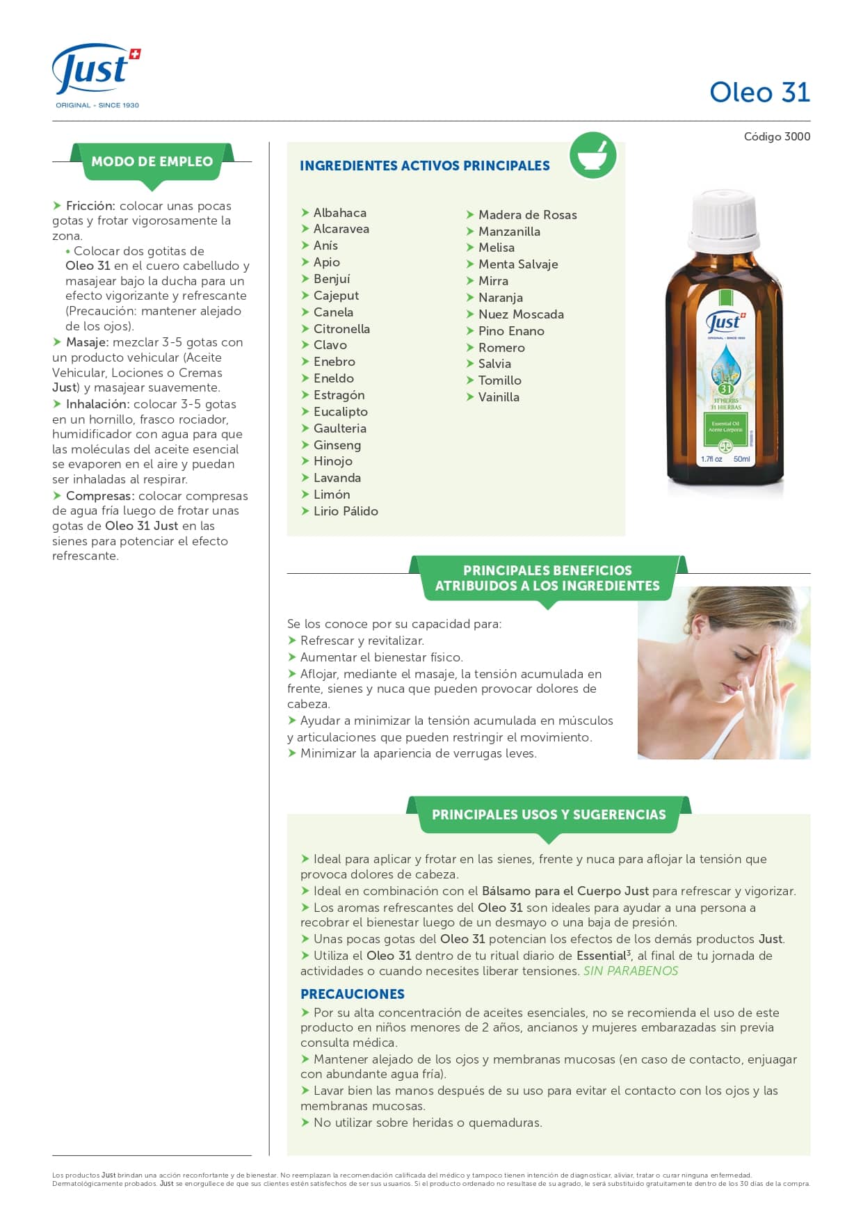 Ficha Aceite Oleo 31 Just
