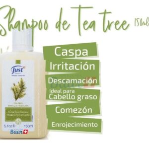 Shampoo de Tea Tree SwissJust