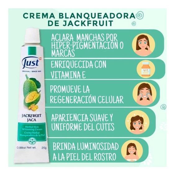 Usos Crema Jackfruit de Just